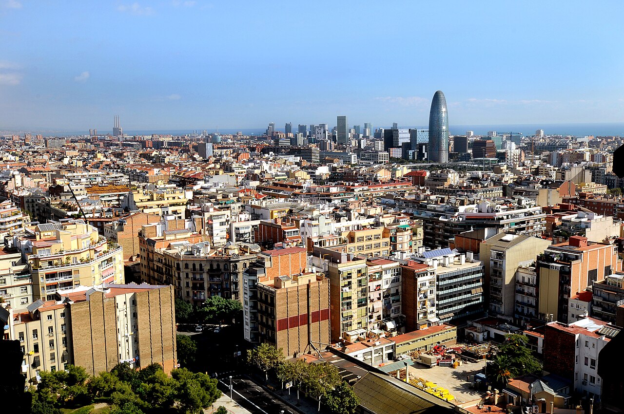 Barcelona: Barcelona skyline