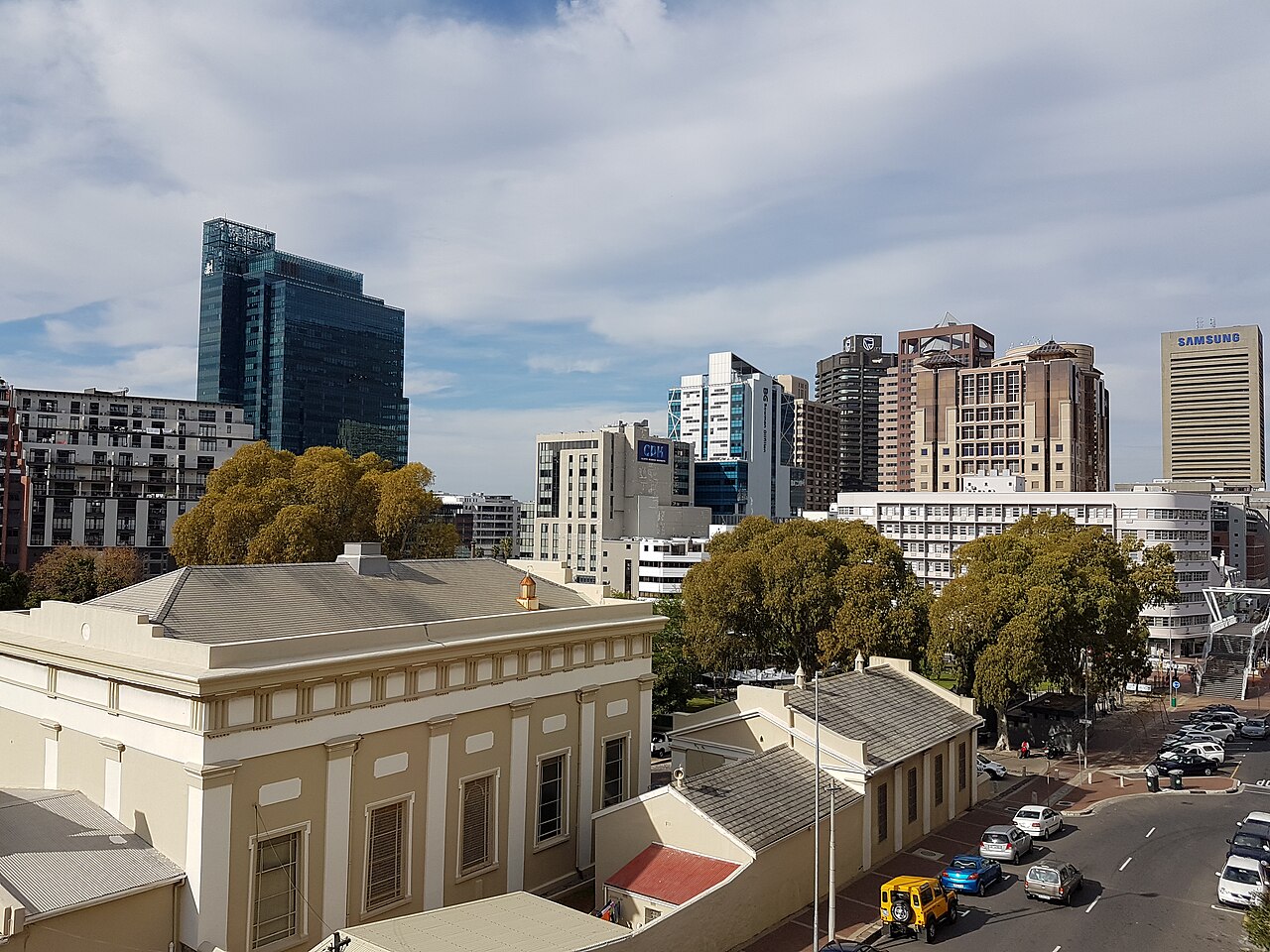 Cape Town: Cape Town CBD skyline as seen from De Waterkant